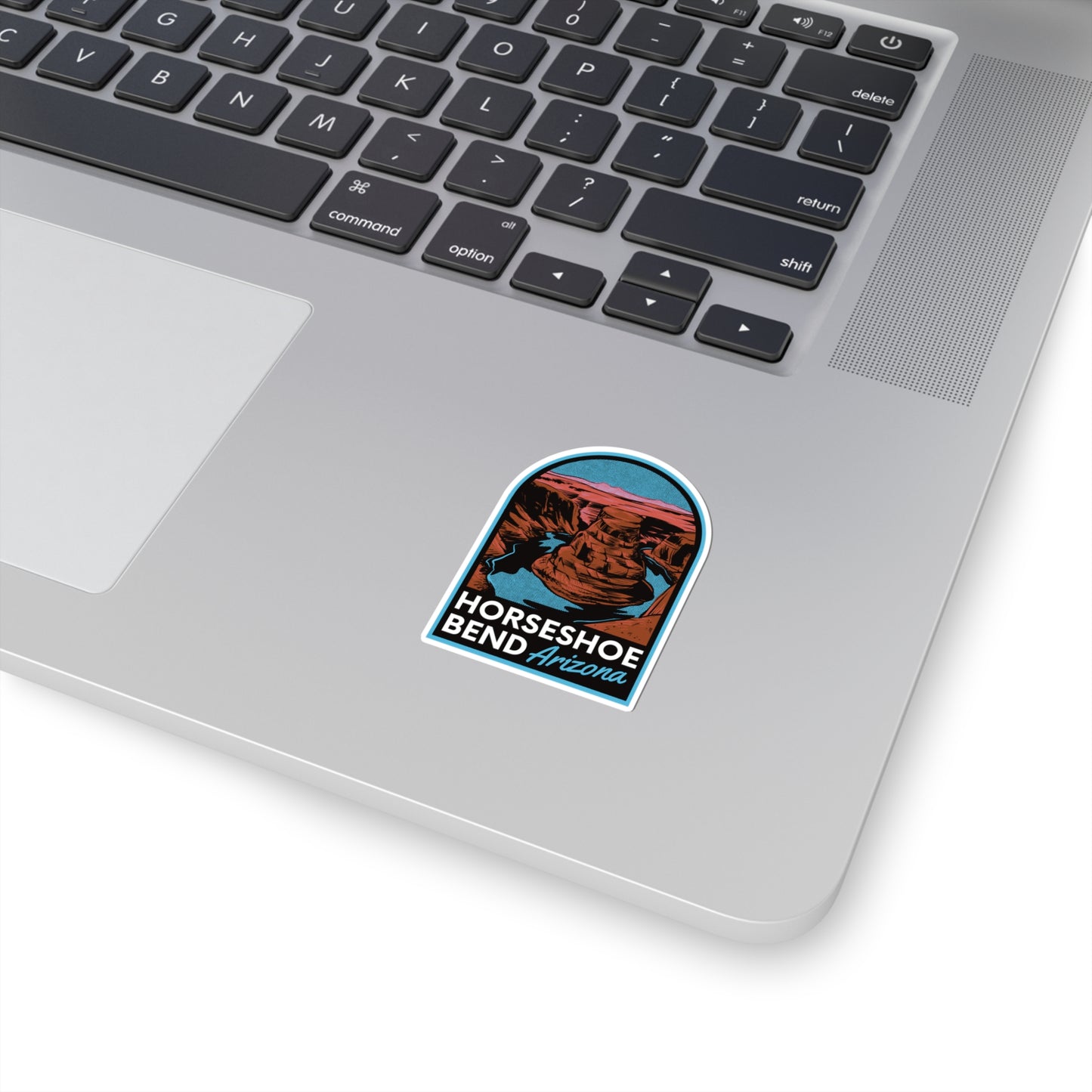 Horseshoe Bend Retro AZ - Vinyl Sticker