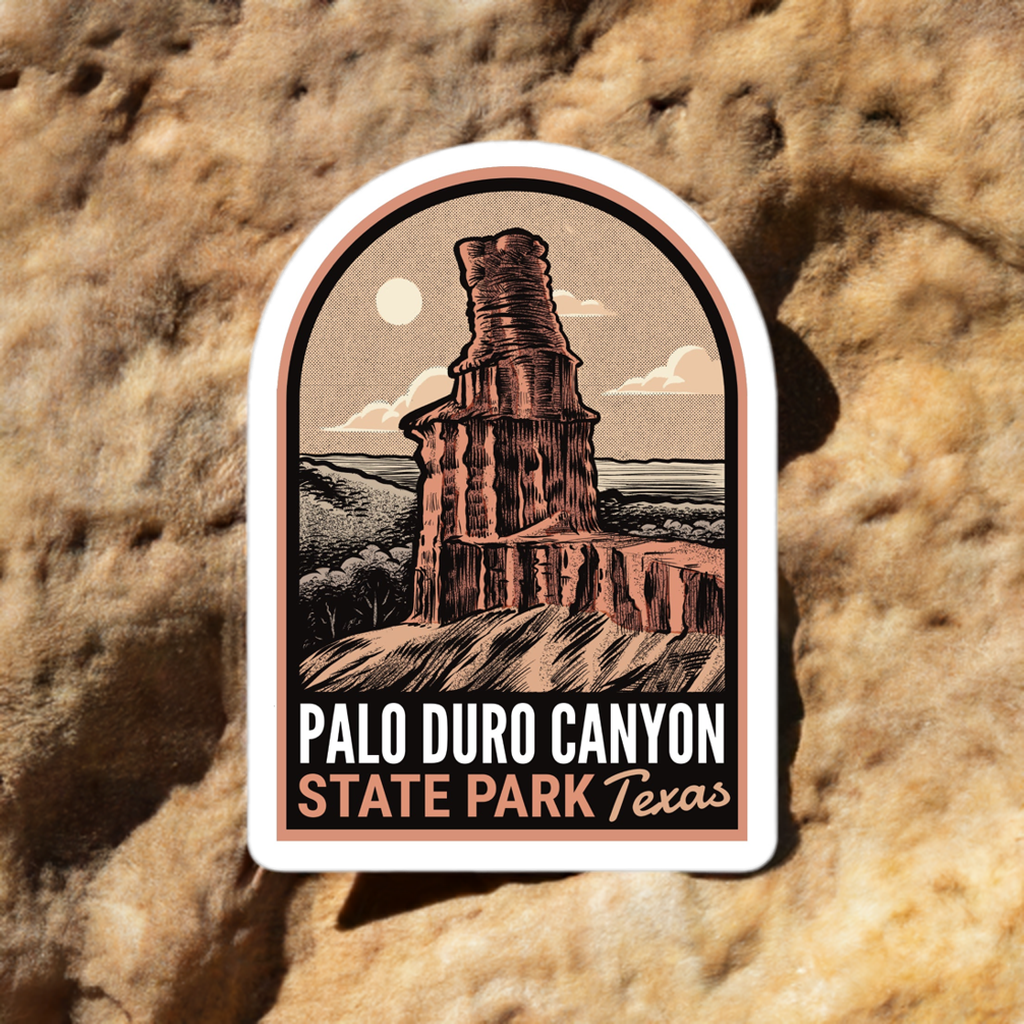 Palo Duro Canyon State Park - Vinyl Sticker