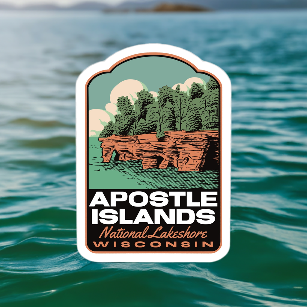 Apostle Islands National Lakeshore - Vinyl Sticker