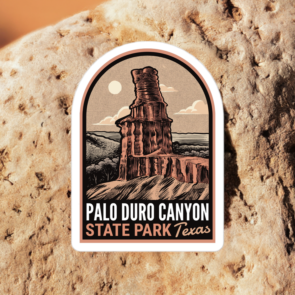 Palo Duro Canyon State Park - Vinyl Sticker