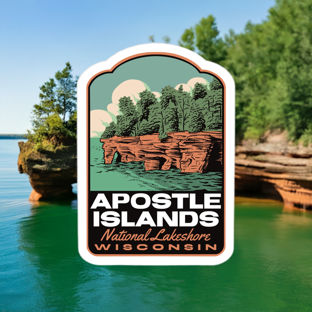 Apostle Islands National Lakeshore - Vinyl Sticker