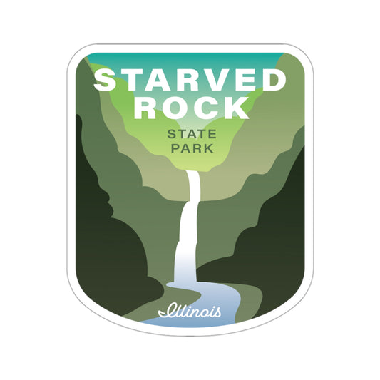 Starved Rock State Park - Vinyl Sticker