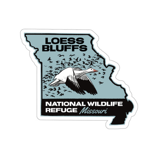 Loess Bluffs National Wildlife Refuge - Vinyl Sticker