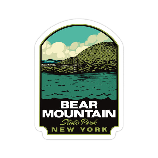 A sticker of Bear Mountain State Park