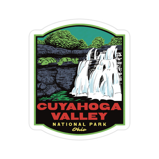 A sticker of Cuyahoga Valley National Park