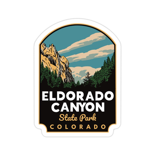 A sticker of Eldorado Canyon State Park