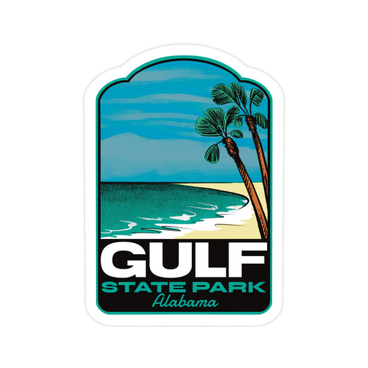 A sticker of Gulf State Park