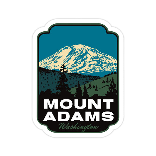 Mount Adams Washington - Vinyl Sticker