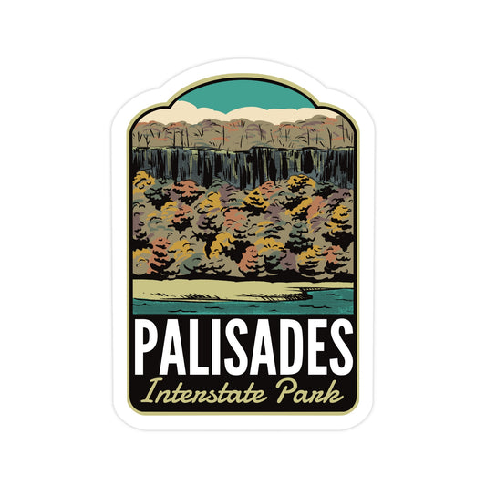 A sticker of the Palisades Interstate Park