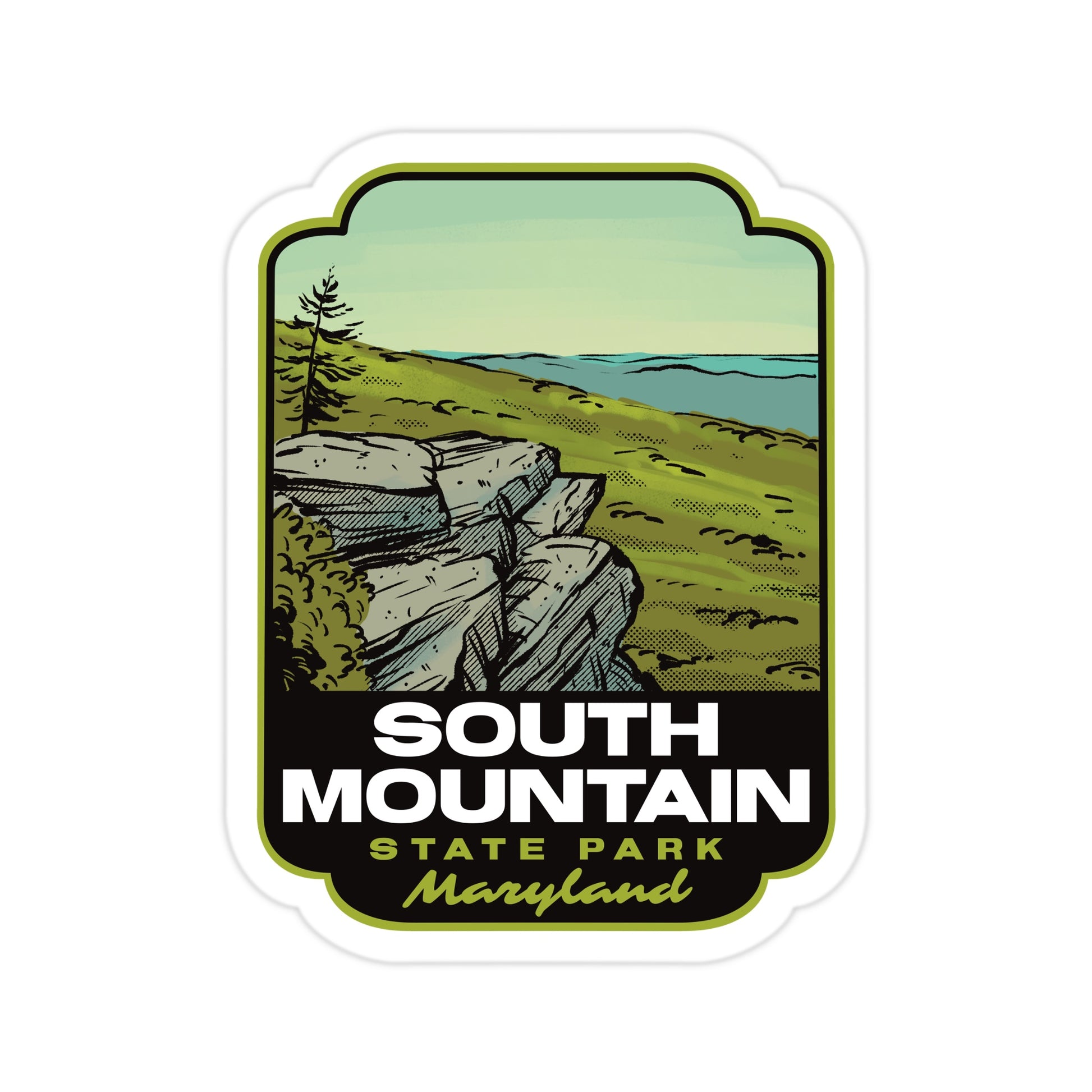 A sticker of South Mountain State Park