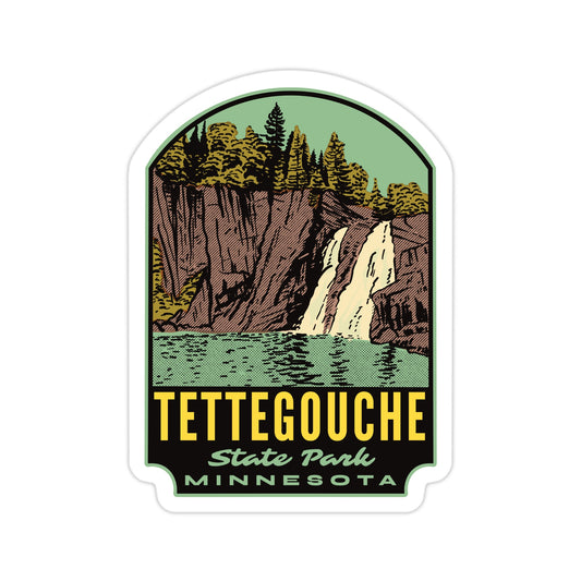 Tettegouche State Park Minnesota - Vinyl Sticker