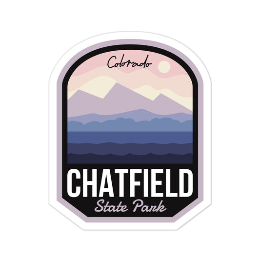 A sticker of Chatfield State Park