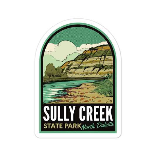 A sticker of Sully Creek State Park