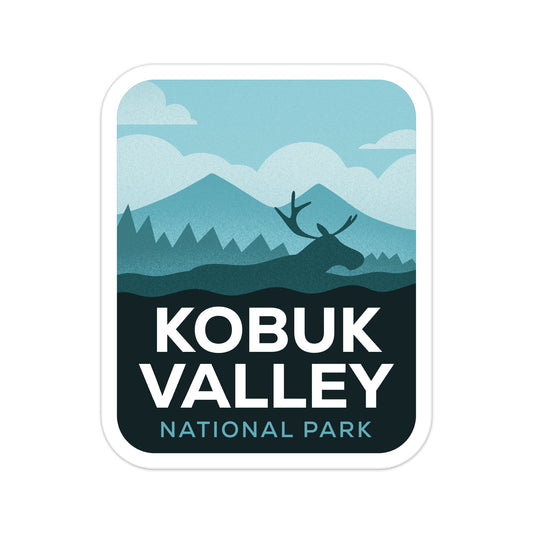 A sticker of Kobuk Valley National Park