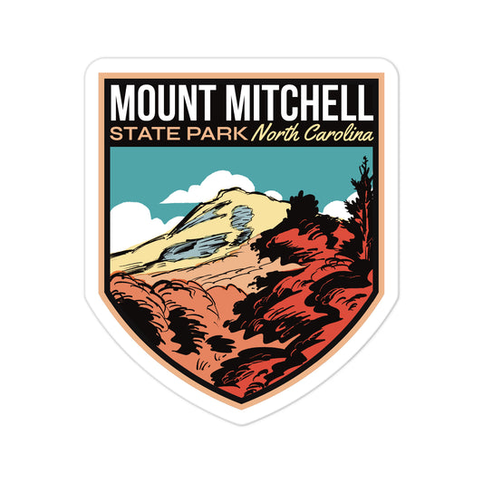  A sticker of Mount Mitchell State Park