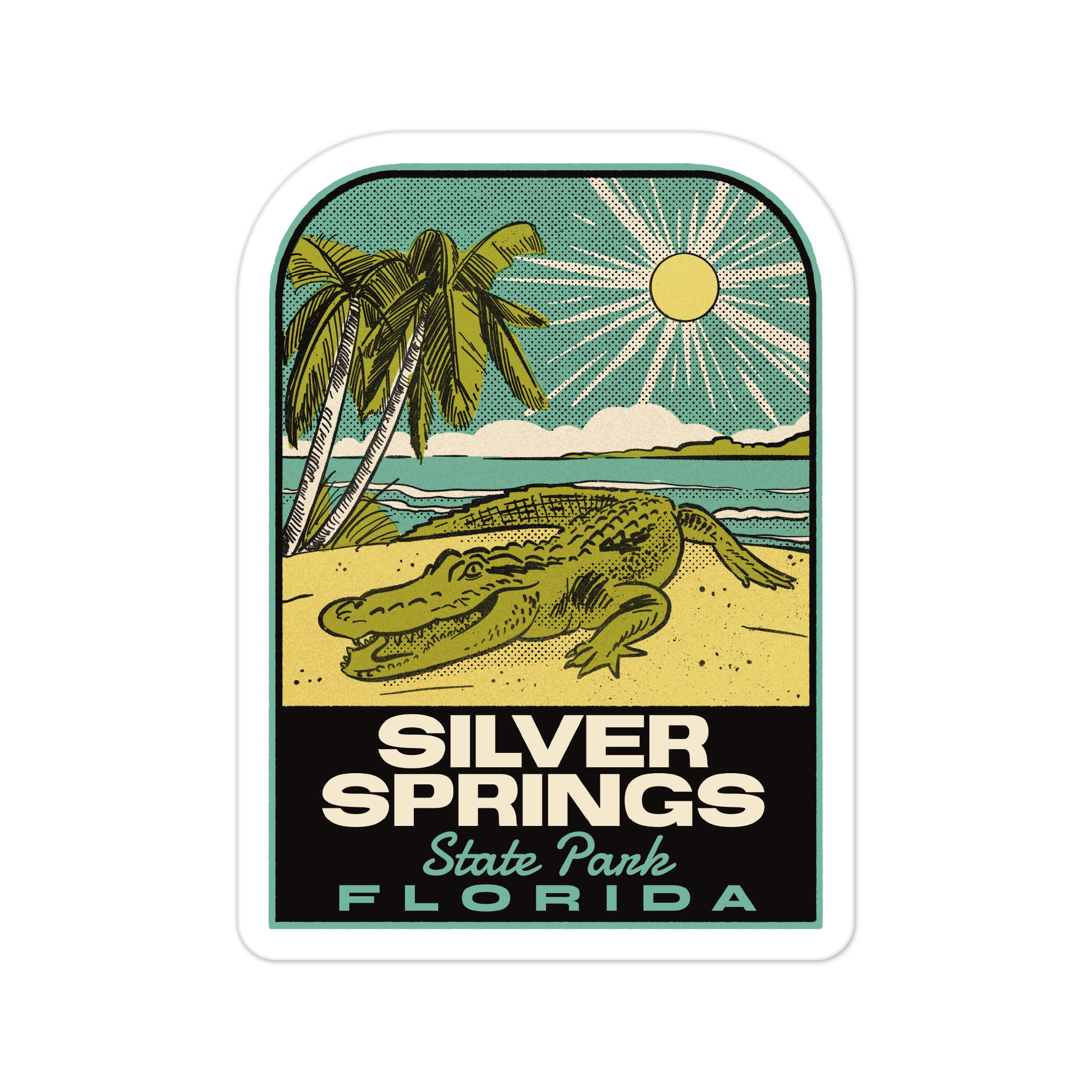 A sticker of Silver Springs State Park