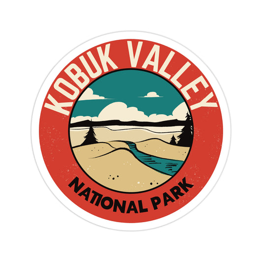 A sticker of Kobuk Valley National Park