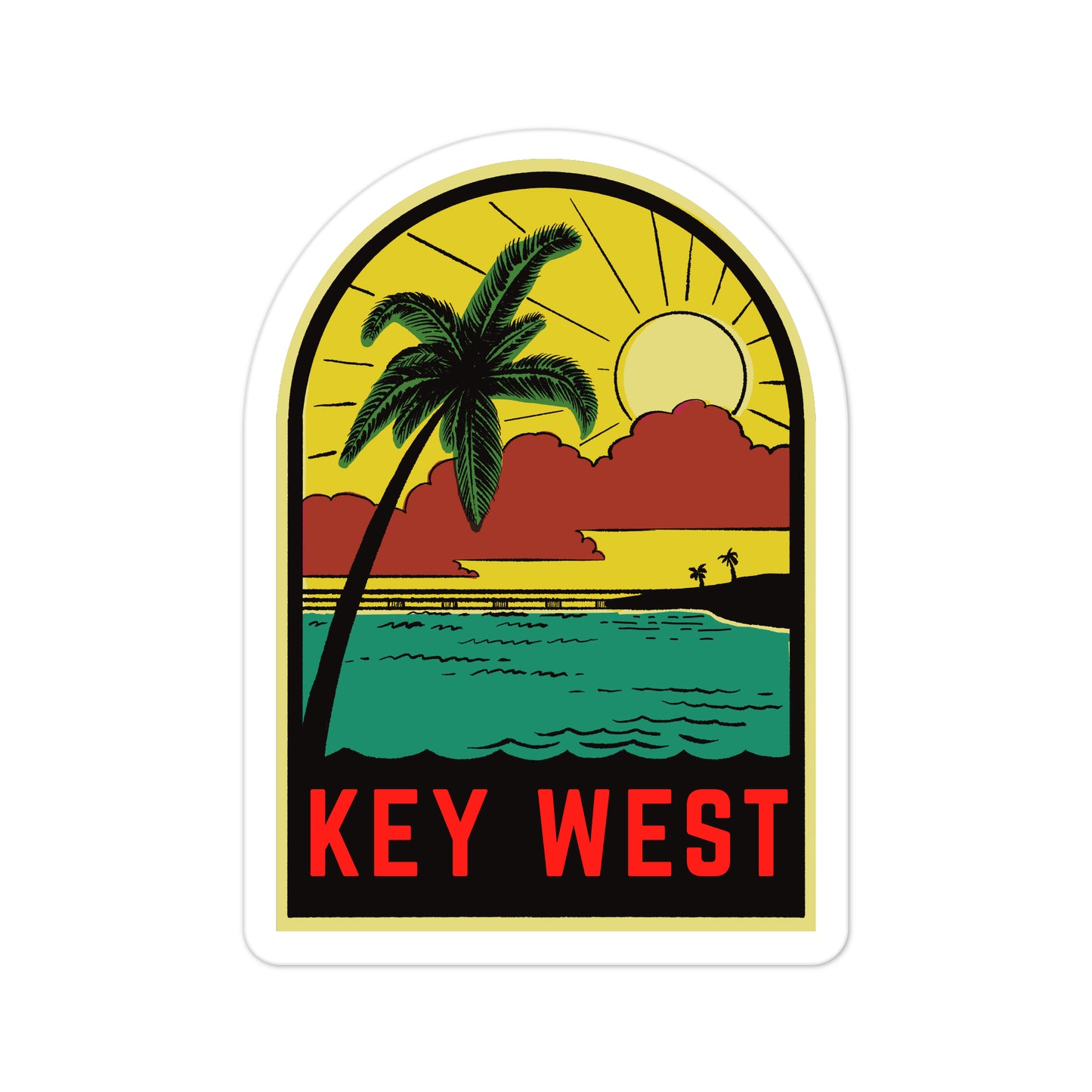 Key West - Vinyl Sticker