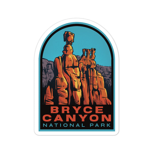 Bryce Canyon National Park - Vinyl Sticker