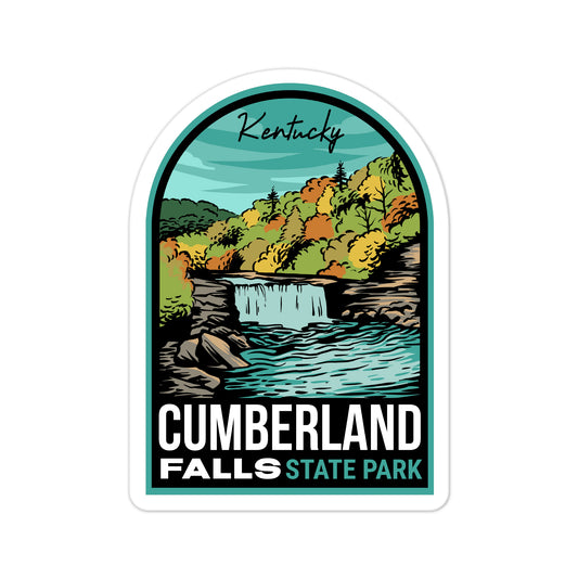 A sticker of Cumberland Falls State Park