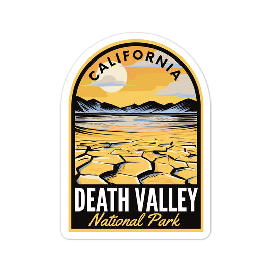 A sticker of Death Valley National Park