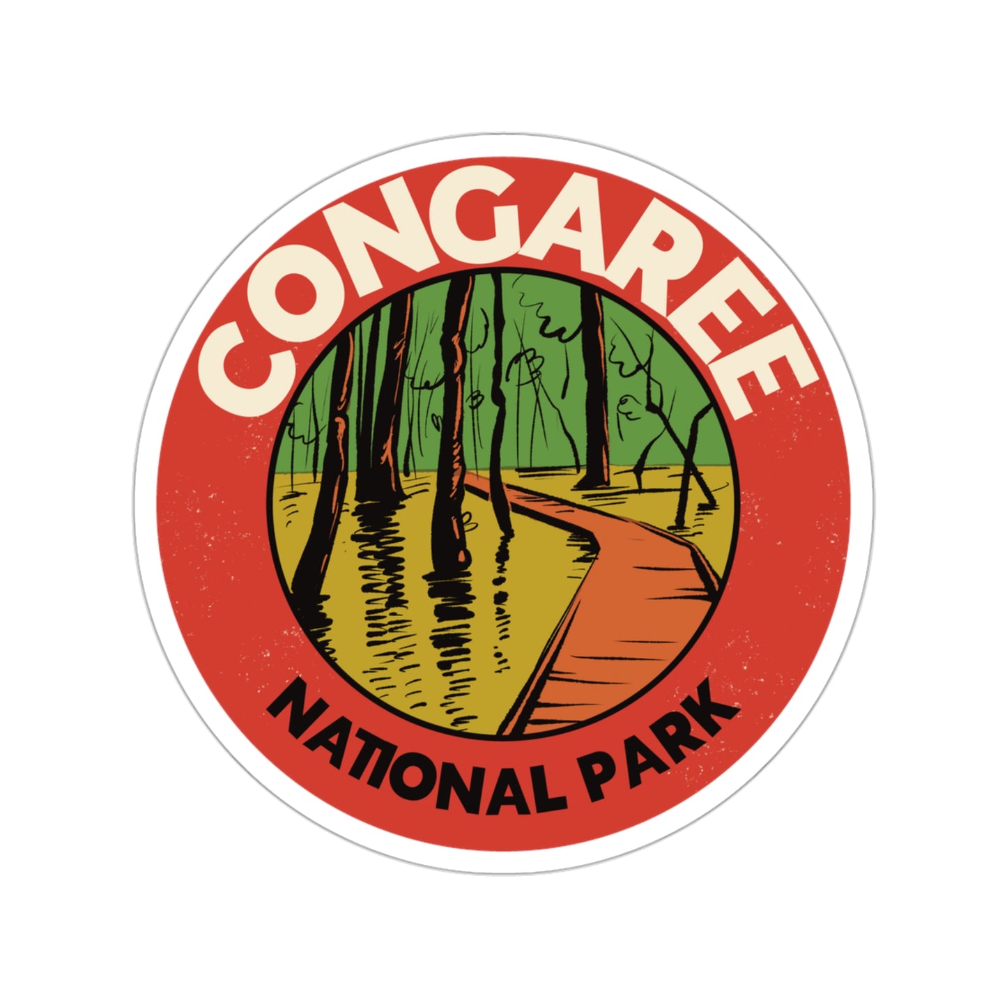 Congaree National Park - Vinyl Sticker