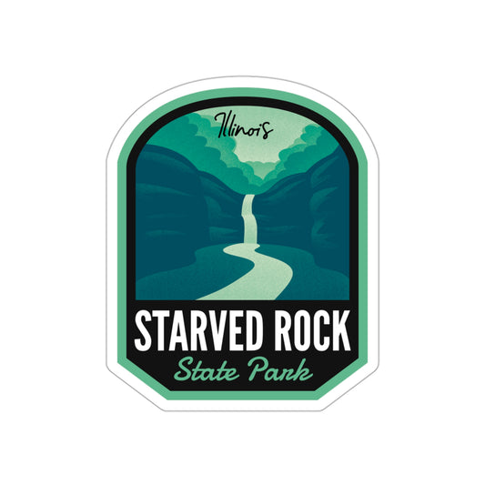 Starved Rock State Park - Vinyl Sticker