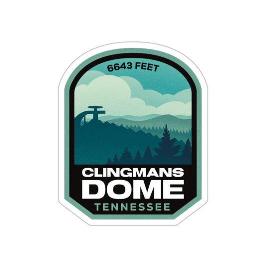 Clingmans Dome - Vinyl Sticker