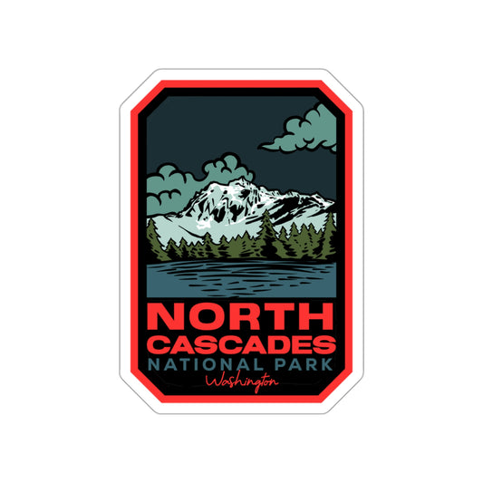 North Cascades National Park - Vinyl Sticker