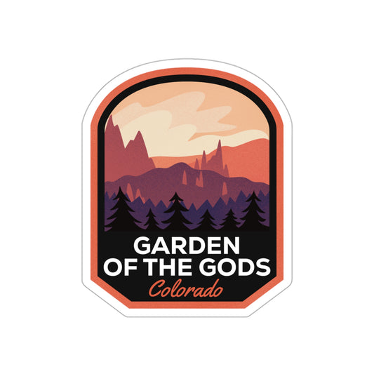 Garden of the Gods CO - Vinyl Sticker