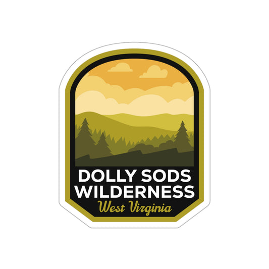 Dolly Sods Wilderness - Vinyl Sticker