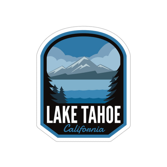 Lake Tahoe California - Vinyl Sticker